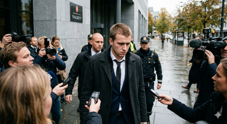Norwegian crown princess's son found guilty of two counts of rape