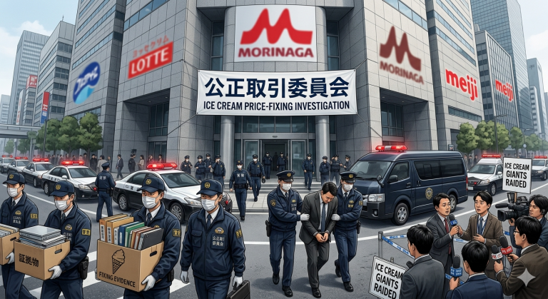 Japan raids ice cream giants over price-fixing allegations